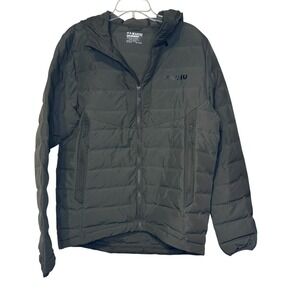 KUIU Mens Jacket Elements Full Zip Hooded Gunmetal Outdoor Hunting Green Large